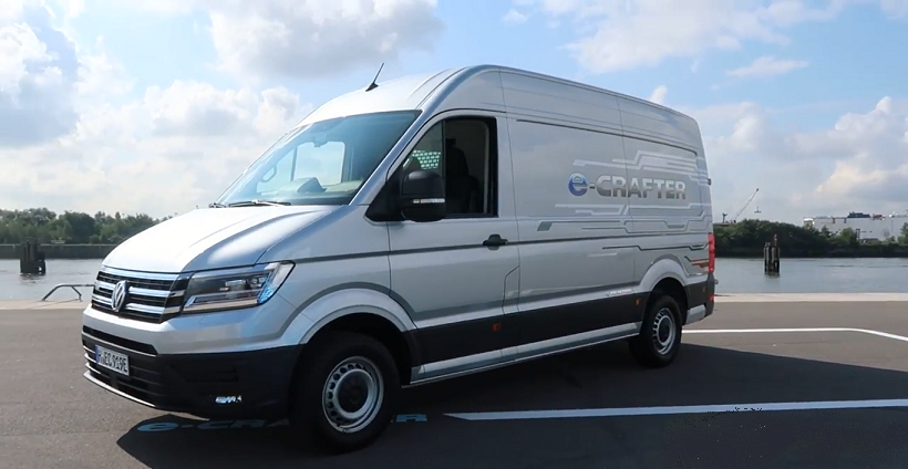 городские перевозки Volkswagen e-Crafter 
